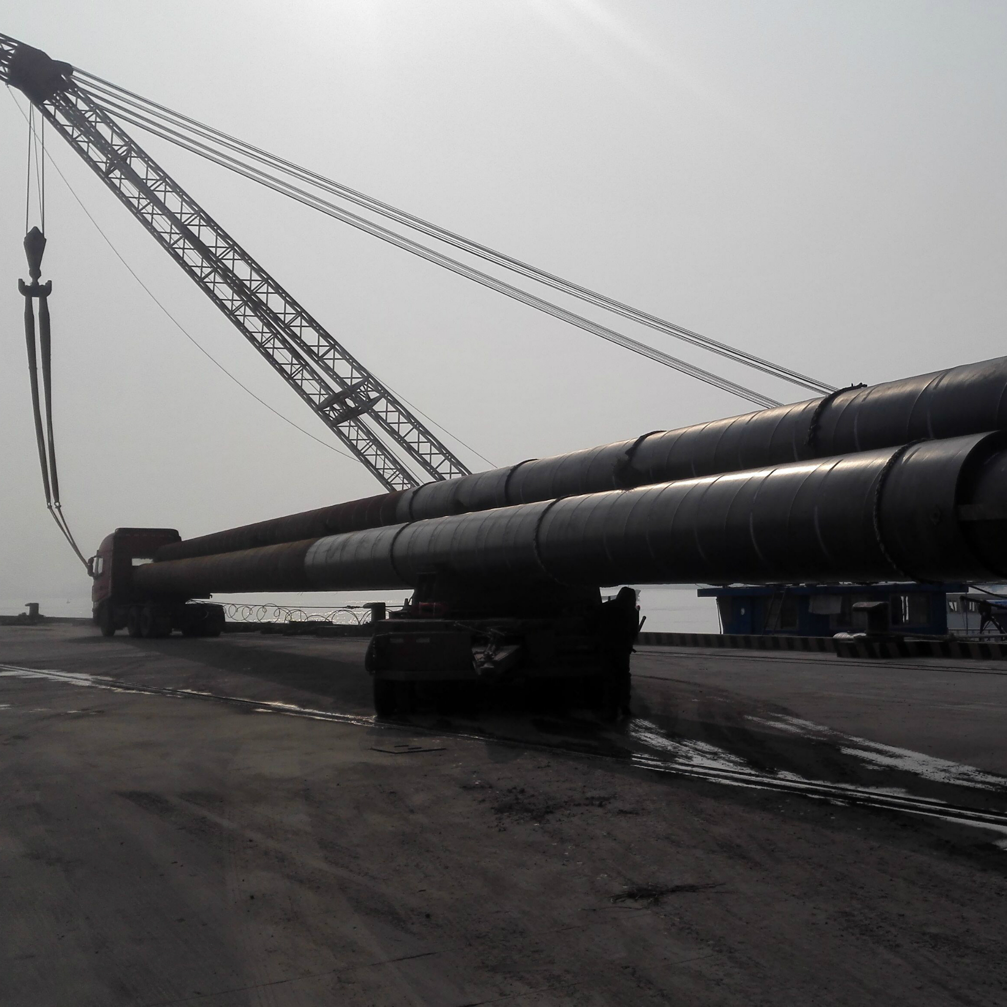 Tubular Steel SAWH / SSAW Pipe Pile